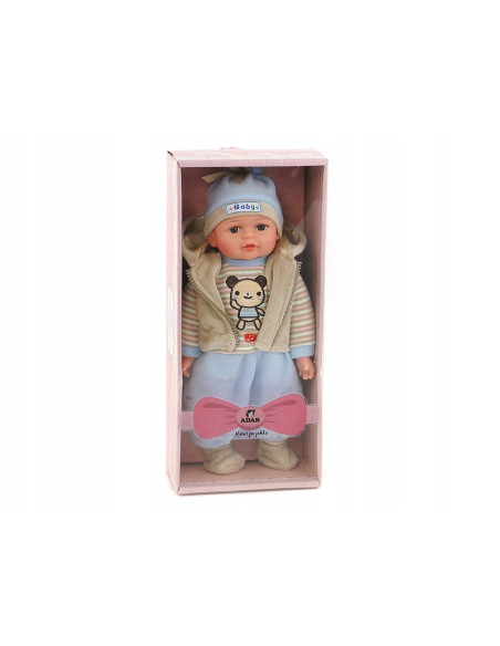 LALKA BOBAS 35cm MÓWI, ŚPIEWA + lux opakowanie