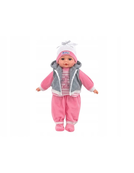 LALKA BOBAS 35cm MÓWI, ŚPIEWA + lux opakowanie