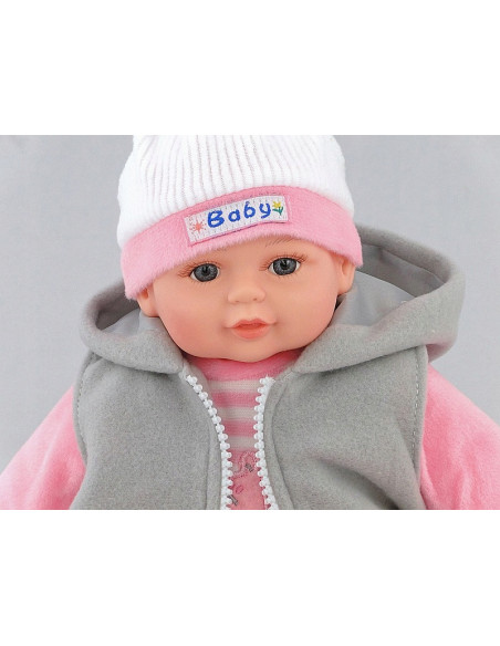 LALKA BOBAS 35cm MÓWI, ŚPIEWA + lux opakowanie