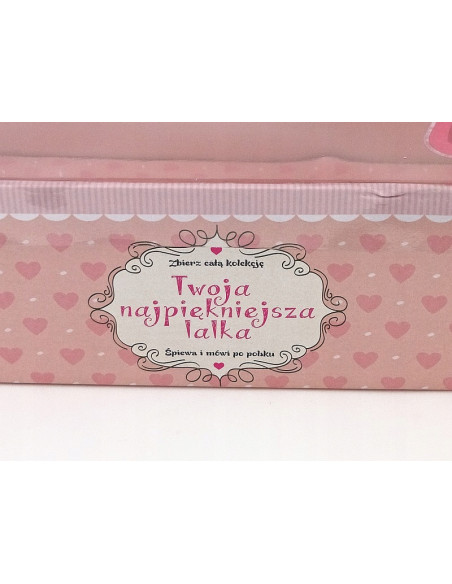 LALKA BOBAS 35cm MÓWI, ŚPIEWA + lux opakowanie