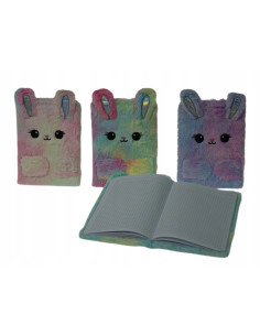 PAMIĘTNIK NOTES KOTEK Okładka z futerka. WŁOCHACZ