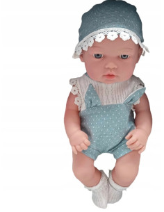 LALKA BOBAS JAK ŻYWA NIEMOWLĘ BOBASEK 30CM Lalka gumowa 2