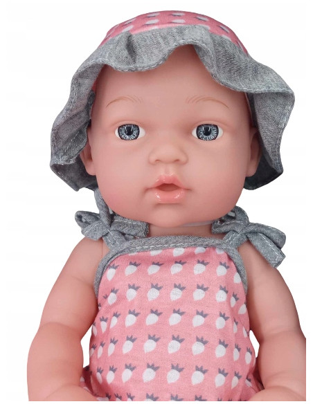 LALKA BOBAS JAK ŻYWA NIEMOWLĘ BOBASEK 30CM Lalka gumowa