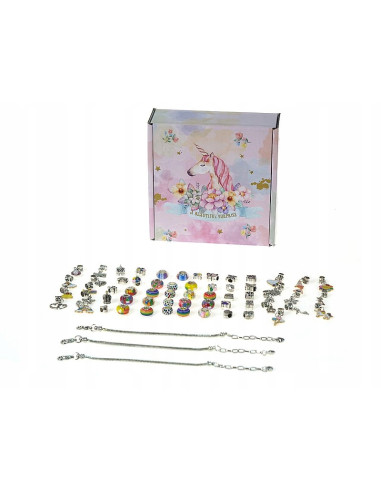 ZESTAW DO ROBIENIA BRANSOLETEK BIŻUTERIA DLA...