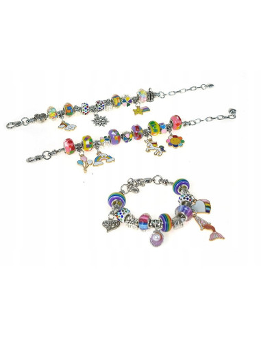 ZESTAW DO ROBIENIA BRANSOLETEK BIŻUTERIA DLA...