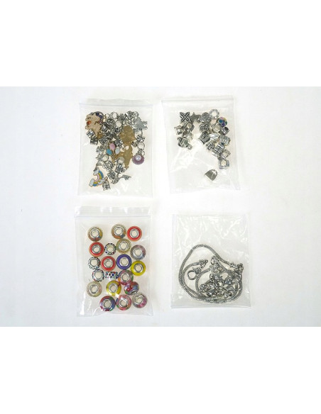 ZESTAW DO ROBIENIA BRANSOLETEK BIŻUTERIA DLA DZIECI PREZENT