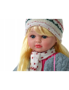 LALKA Z DŁUGIMI WŁOSAMI 40cm INTERAKTYWNA 2