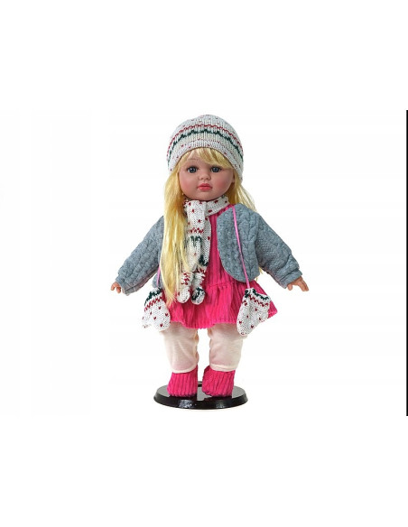 LALKA Z DŁUGIMI WŁOSAMI 40cm INTERAKTYWNA