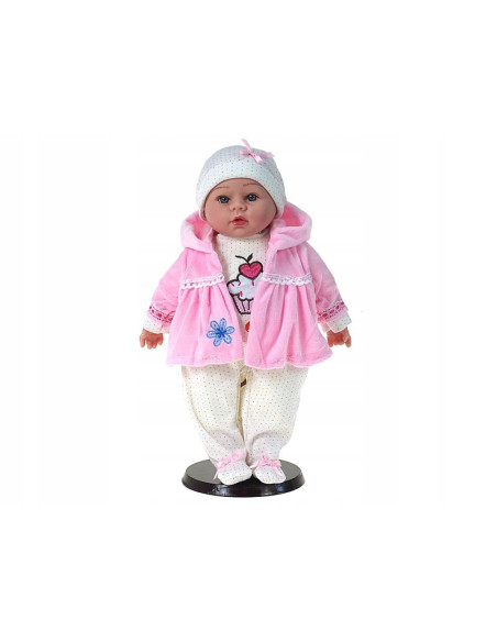 LALKA BOBAS 40cm JAK ŻYWA.MÓWI ŚPIEWA + opakowanie