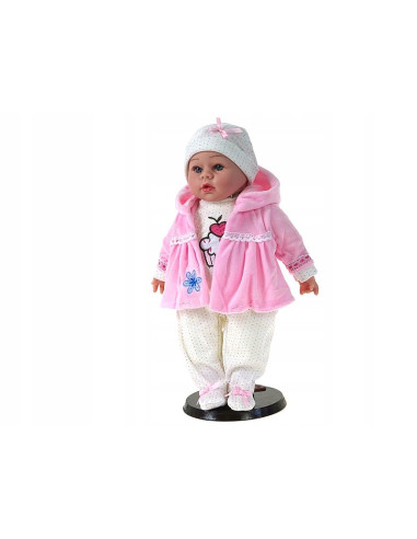 LALKA BOBAS 40cm JAK ŻYWA.MÓWI ŚPIEWA + opakowanie
