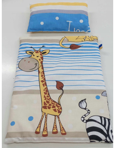 POŚCIEL DLA LALEK. KOŁDERKA, PODUSZKA