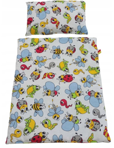 POŚCIEL DLA LALEK. KOŁDERKA, PODUSZKA