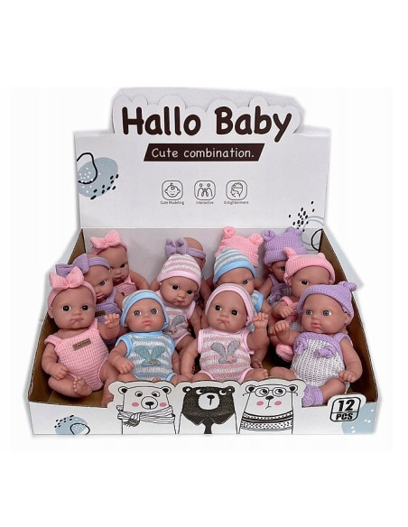 LALKA MINI BOBAS 20CM BOBASEK MAŁA LALECZKA