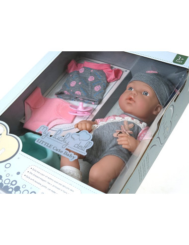 LALKA BOBAS JAK ŻYWA NIEMOWLĘ BOBASEK 30CM...