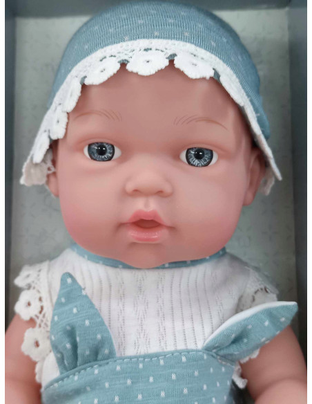 LALKA BOBAS JAK ŻYWA NIEMOWLĘ BOBASEK 30CM Lalka cała z gumy