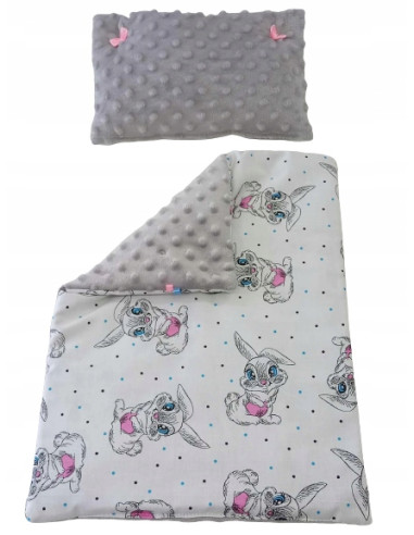 POŚCIEL dla lalek DO WÓZKA KOŁYSKI ŁÓŻECZKA