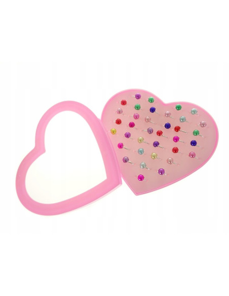 Pierścionki dla dziewczynki dzieci biżuteria 36w1