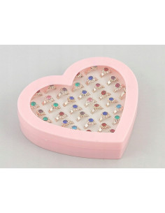 Pierścionki dla dziewczynki dzieci biżuteria 36w1 2