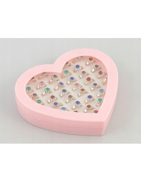 Pierścionki dla dziewczynki dzieci biżuteria 36w1