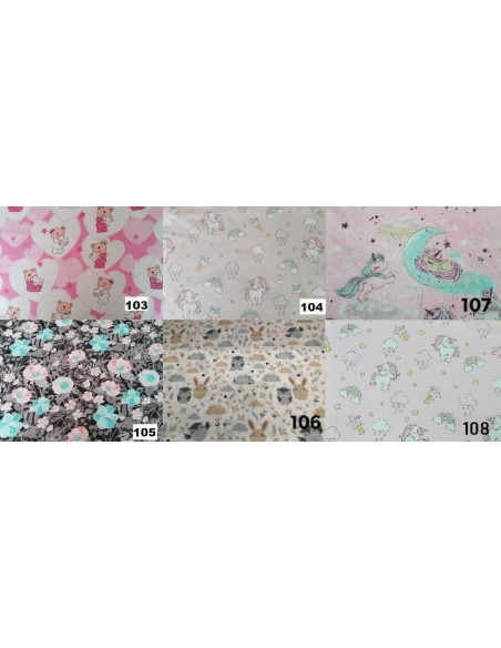 Drewniane łóżeczko dla lalek + POŚCIEL+ MATERAC