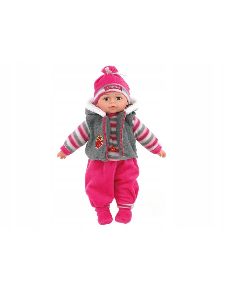 LALKA BOBAS 35cm MÓWI, ŚPIEWA + lux opakowanie