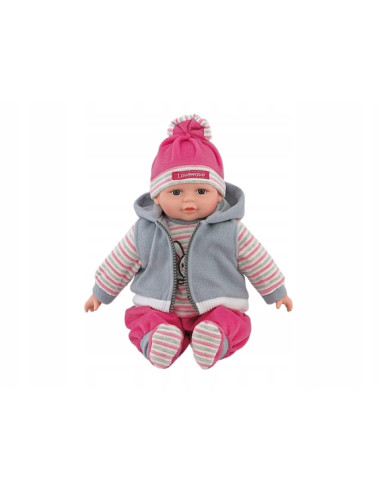 LALKA BOBAS 35cm MÓWI, ŚPIEWA + lux opakowanie
