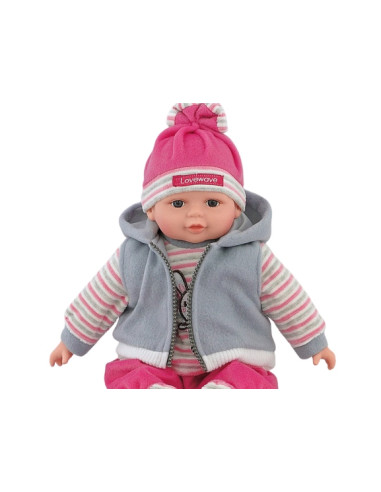 LALKA BOBAS 35cm MÓWI, ŚPIEWA + lux opakowanie