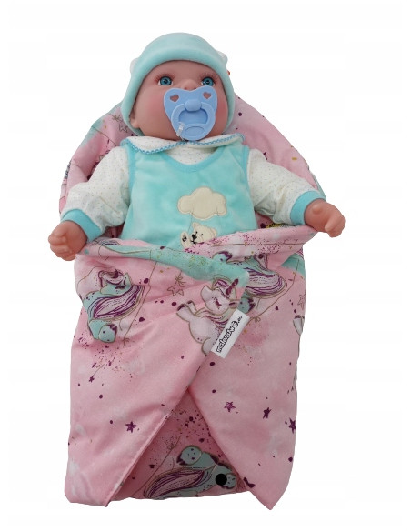 LALKA BOBAS 35cm MÓWI, ŚPIEWA + lux opakowanie