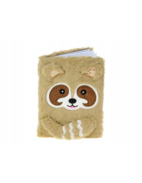 PAMIĘTNIK, NOTES. HAFT.Okładka z futerka. WŁOCHACZ