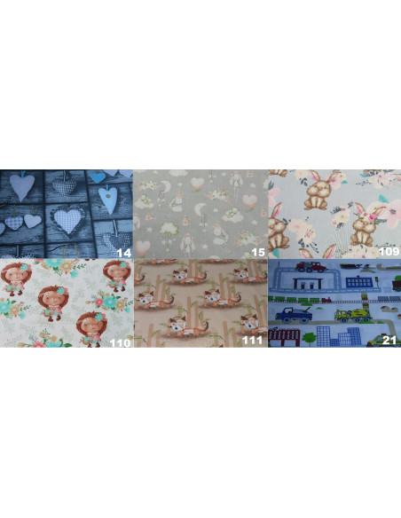 KOŁYSKA dla lalki POŚCIEL 3 el KOŁYSKA GRAWEROWANA