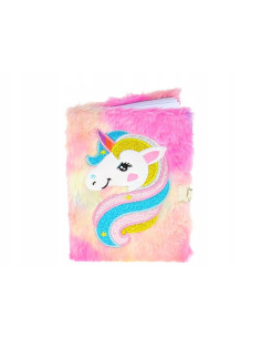 PAMIĘTNIK Z KŁÓDKĄ WŁOCHACZ JEDNOROŻEC UNICORN 2