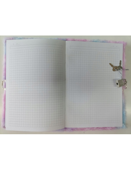 PAMIĘTNIK Z KŁÓDKĄ WŁOCHACZ JEDNOROŻEC UNICORN