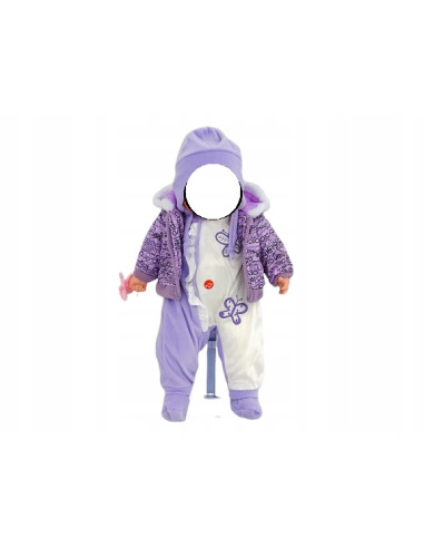 LALKA BOBAS 45cm MÓWI I ŚPIEWA, SMOCZEK