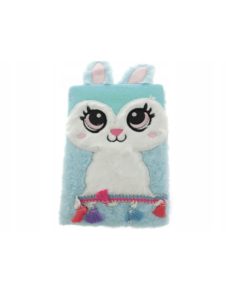 PAMIĘTNIK, NOTES. HAFT.Okładka z futerka. WŁOCHACZ