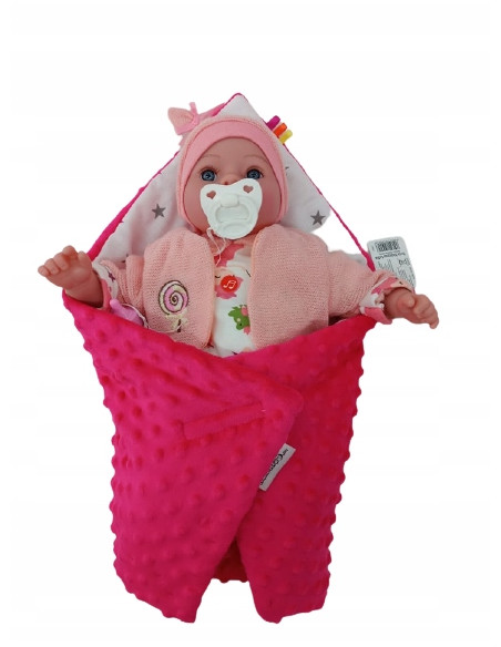LALKA BOBAS 40cm. Interaktywna
