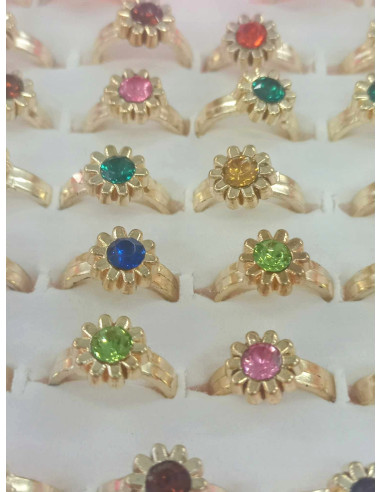 Pierścionki dla dziewczynki dzieci biżuteria 36w1