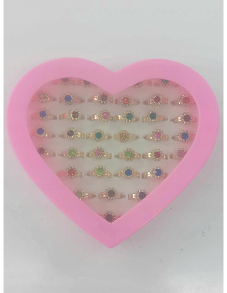 Pierścionki dla dziewczynki dzieci biżuteria 36w1