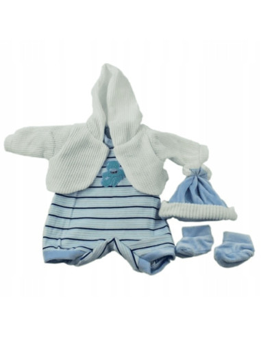 BOBAS LALKA 45CM MÓWI I ŚPIEWA +SMOCZEK