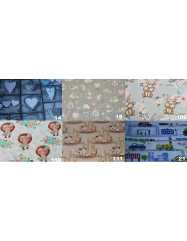 DREWNIANE ŁÓŻECZKO ZESTAW 6 ELEMENTÓW