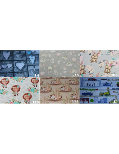 KOŁYSKA dla lalki POŚCIEL 3 el KOŁYSKA GRAWEROWANA