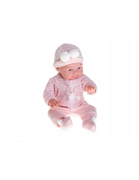 LALKA BOBAS JAK ŻYWA NIEMOWLĘ BOBASEK 45CM Lalka gumowa