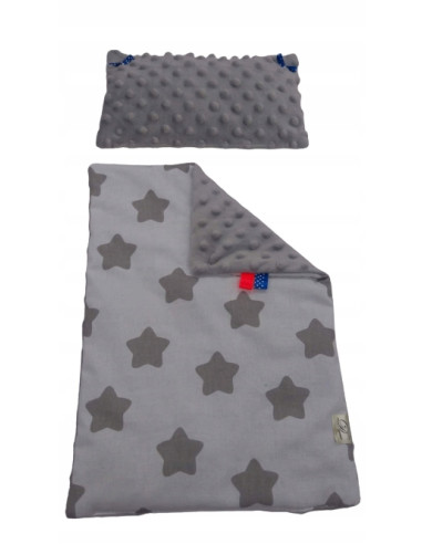 POŚCIEL DLA LALEK Z WYPEŁNIENIEM KOŁDERKA PODUSZKA