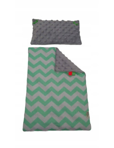 POŚCIEL DLA LALEK Z WYPEŁNIENIEM KOŁDERKA PODUSZKA