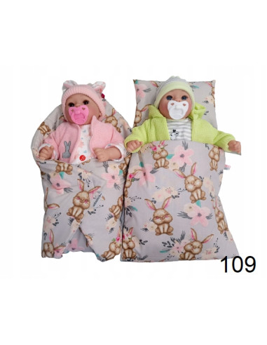 LALKA 40cm BOBAS. MÓWI ŚPIEWA zamyka oczy