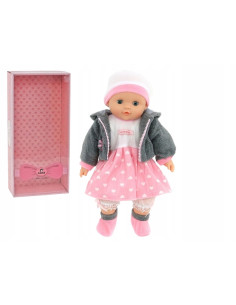 LALKA 40cm BOBAS. MÓWI ŚPIEWA zamyka oczy.