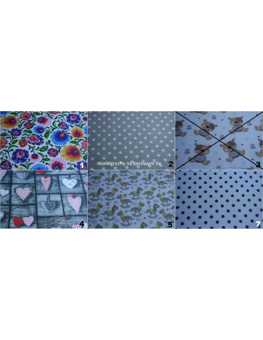 POŚCIEL DLA LALEK Z WYPEŁNIENIEM KOŁDERKA PODUSZKA