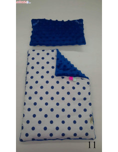 POŚCIEL DLA LALEK Z WYPEŁNIENIEM KOŁDERKA PODUSZKA