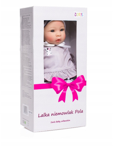 PACHNACA LALKA BOBAS Pola 40cm. INTERAKTYWNA