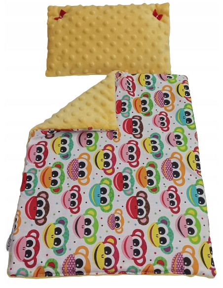 POŚCIEL dla lalek DO WÓZKA KOŁYSKI ŁÓŻECZKA