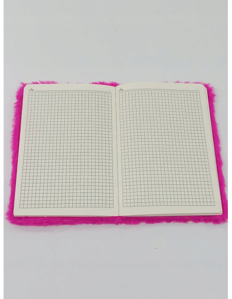 PAMIĘTNIK, NOTES, MIŚ. Okładka z futerka. WŁOCHACZ